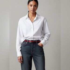 Vintage Ralph Lauren Polo Women's Red/Blue Stripe Double D Ring Preppy Belt